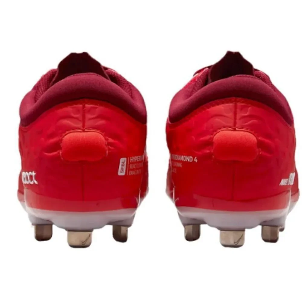 Nike Hyperdiamond 4 Elite CZ5917-616 University Red-White Women's Softball Cleat